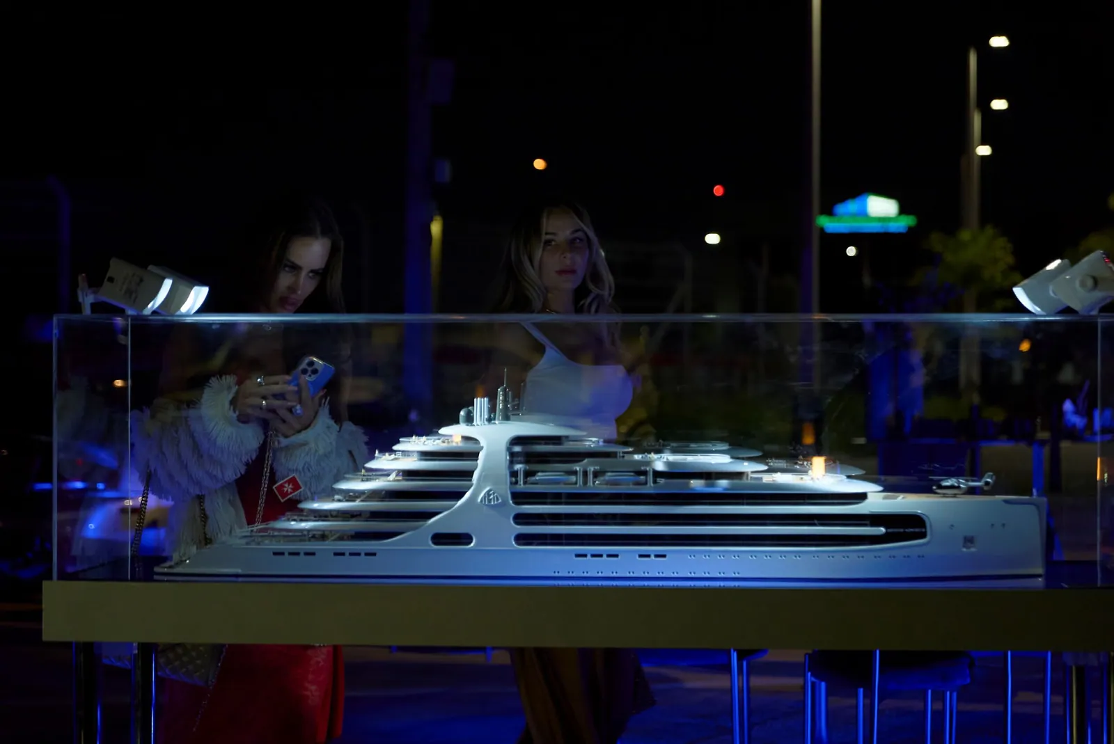 Maquete do Superiate “Beyond Horizons” (Miami) – TNBuilt West