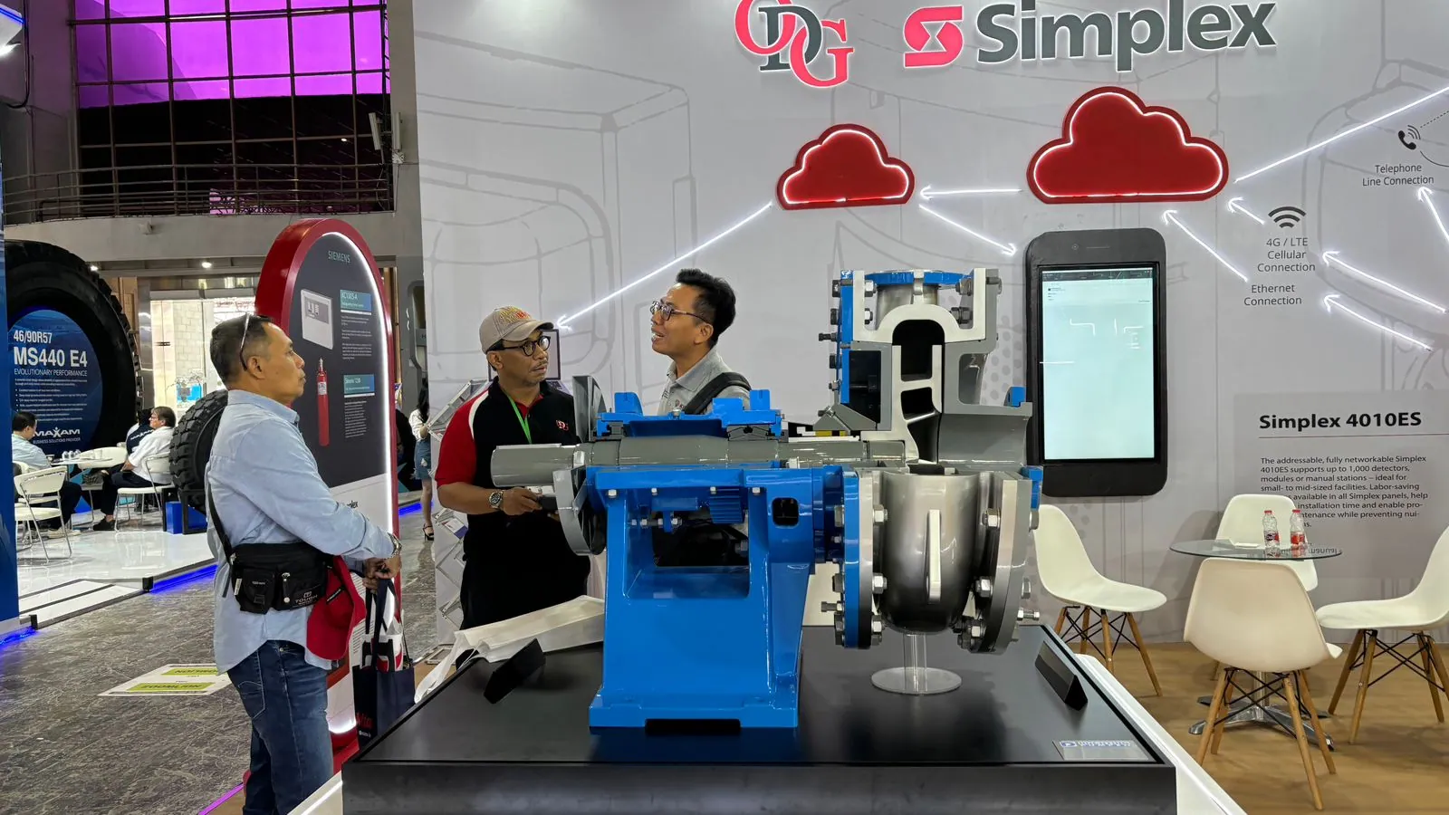 Pump Scale Model at Mining Expo Jakarta, Indonesia – TNBuilt West