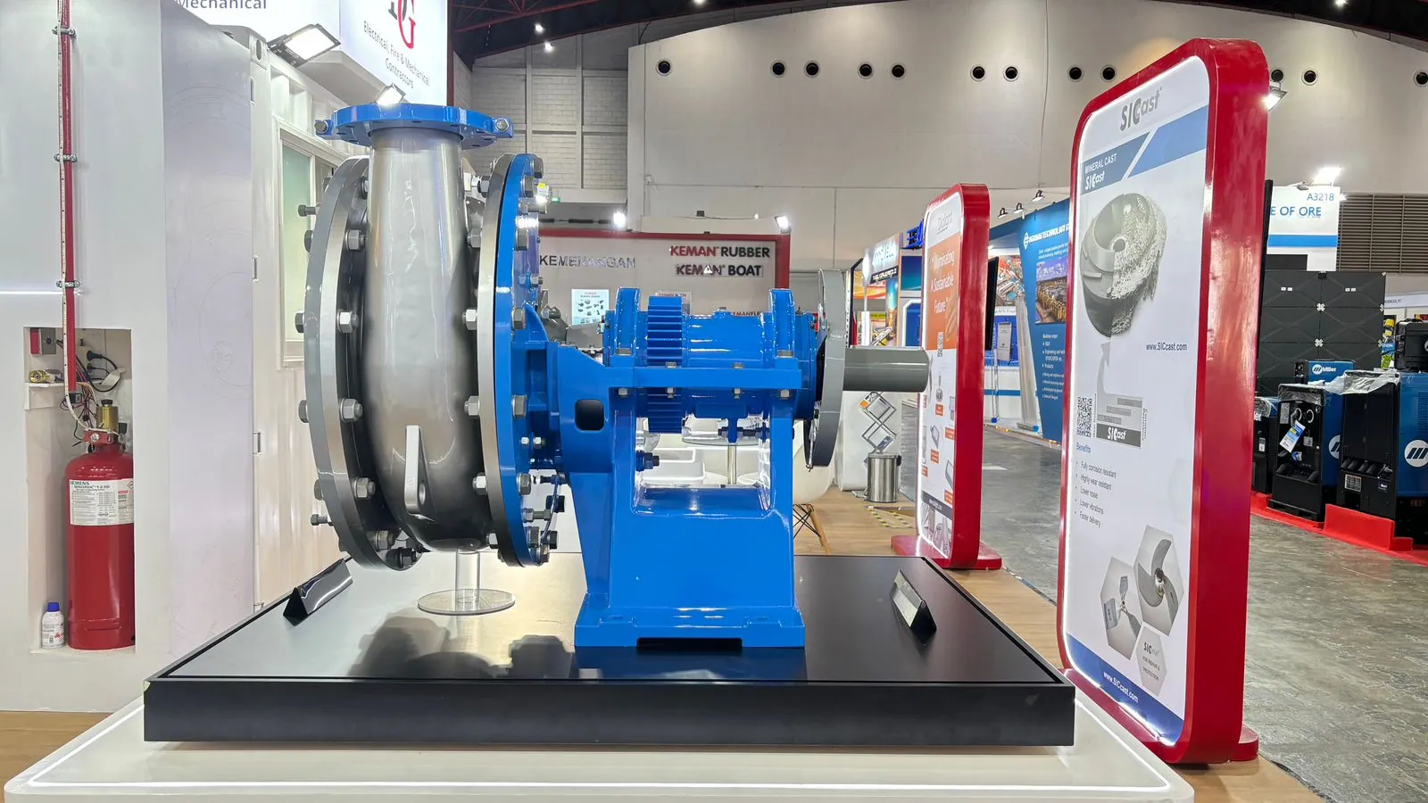 Pump Scale Model at Mining Expo Jakarta, Indonesia – TNBuilt West