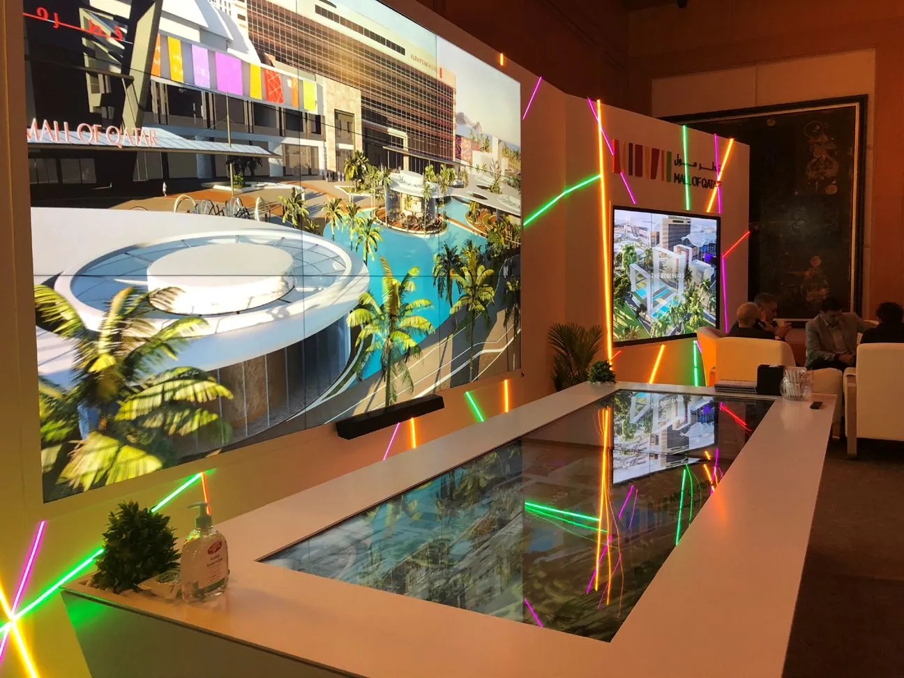 Mall of Qatar Booth at MENA Retail Congress Dubai – TNBuilt West