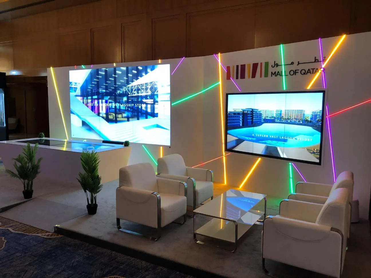 Mall of Qatar Booth at MENA Retail Congress Dubai – TNBuilt West