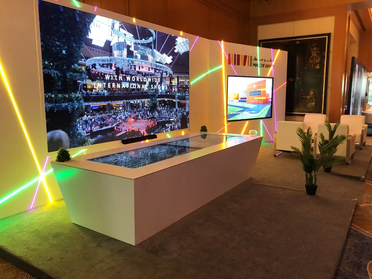 Mall of Qatar Booth at MENA Retail Congress Dubai – TNBuilt West