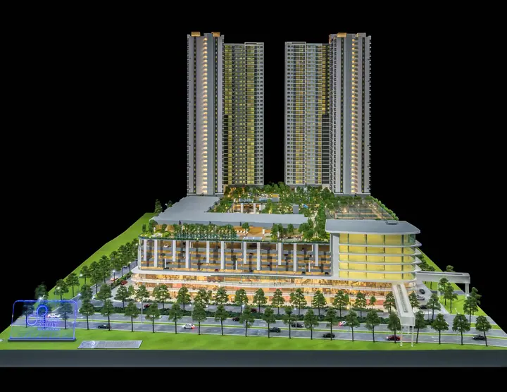 Condominium & Podium Development scale model by TNBuilt West, view 5