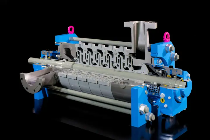 Düchting Pump, Sectional Cut Model – 1:1 scale model by TNBuilt West, view 3