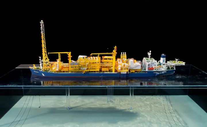 FPSO Berantai, Petrofac – 1:200 scale model by TNBuilt West