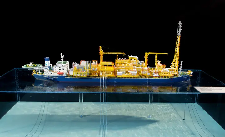 FPSO Berantai, Petrofac – 1:200 maqueta de TNBuilt West, vista 2