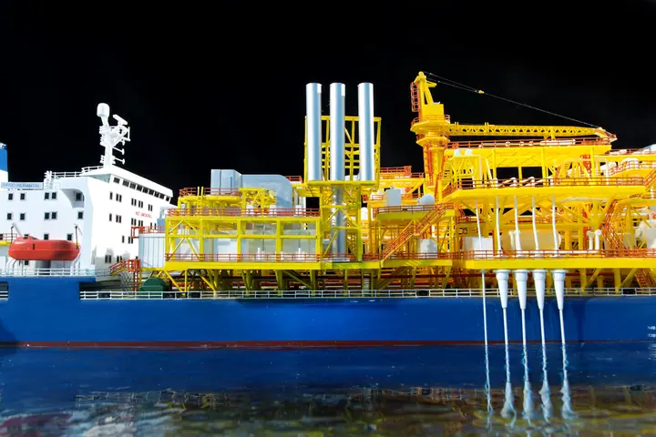 FPSO Berantai, Petrofac – 1:200 maqueta de TNBuilt West, vista 5