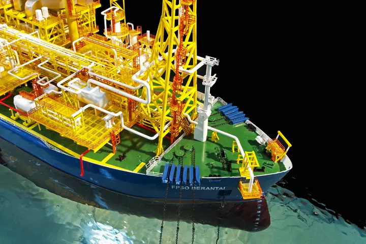FPSO Berantai, Petrofac – 1:200 maqueta de TNBuilt West, vista 6