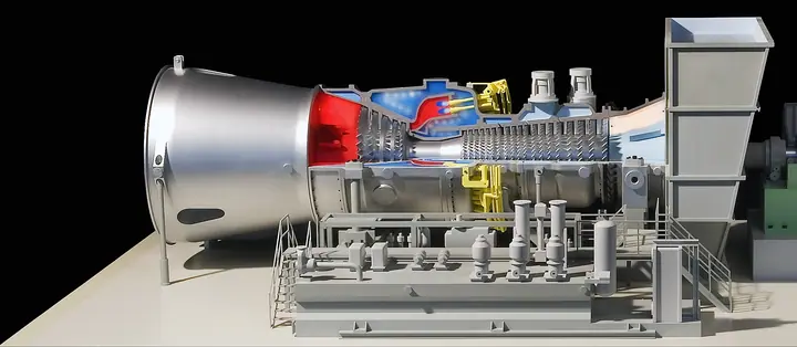 مولّد توربيني غازي – 1:33 مجسم من إنتاج TNBuilt West, عرض 2