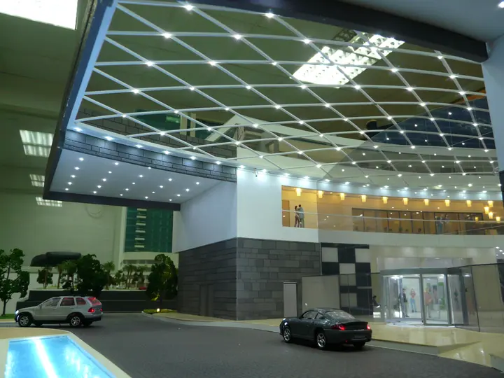 Hotel Kleindienst en Dubai Waterfront (Propuesta) – 1:40 maqueta de TNBuilt West