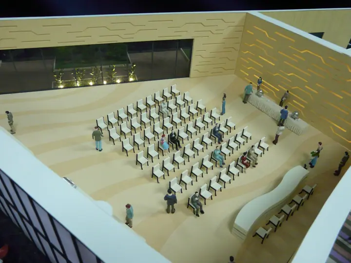 Geplantes Hotel Kleindienst an der Dubai Waterfront – 1:40 Maßstabsmodell von TNBuilt West, ansehen 3