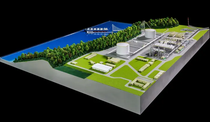 محطة غاز LNG مجسم من إنتاج TNBuilt West, عرض 3