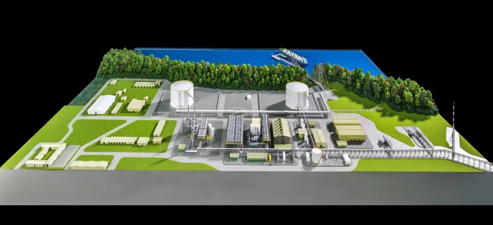 محطة غاز LNG مجسم من إنتاج TNBuilt West, عرض 4
