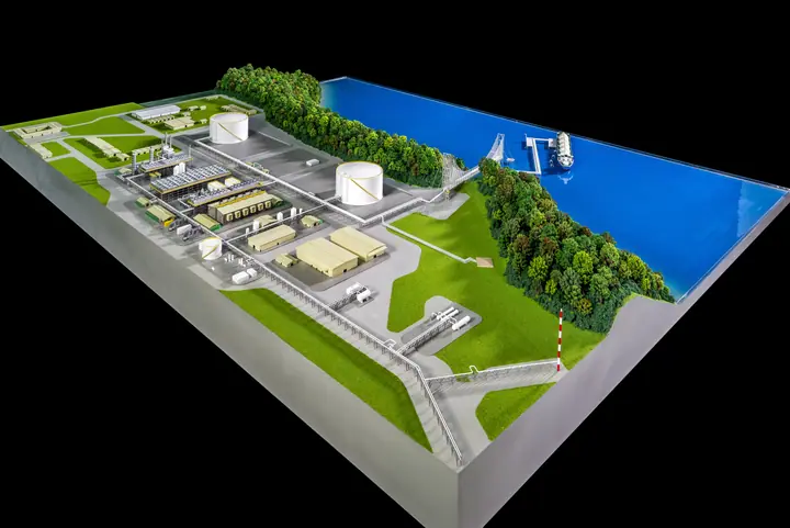 محطة غاز LNG مجسم من إنتاج TNBuilt West, عرض 5
