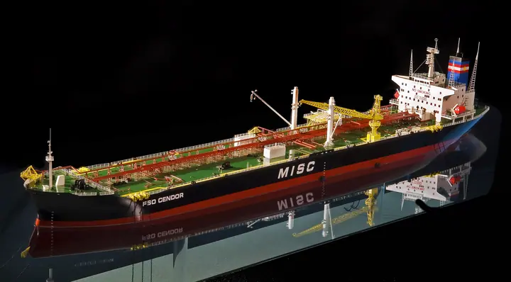 FSO Cendor, MISC – 1:200 maquete da TNBuilt West, vista 2