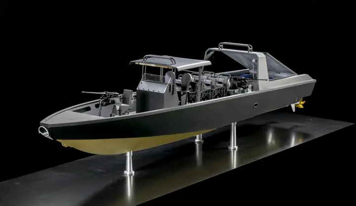 Marine-Patrouillenboot – 1:25 Maßstabsmodell von TNBuilt West