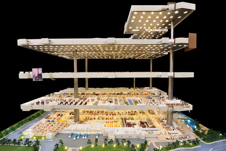 Setia City Mall, Maqueta Multinivel Expandible – 1:250 maqueta de TNBuilt West, vista 4