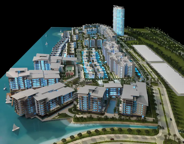 The Light Waterfront Fase 1 (Proposta) – 1:200 maquete da TNBuilt West, vista 6