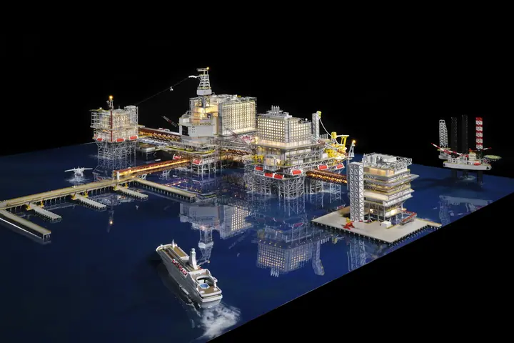 THE RIG, Arabia Saudí – 1:400 maqueta de TNBuilt West, vista 2