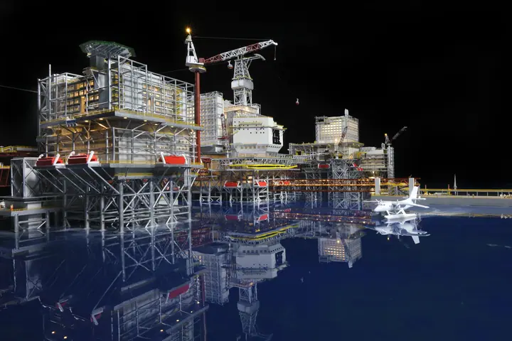 THE RIG, Arabia Saudí – 1:400 maqueta de TNBuilt West, vista 7