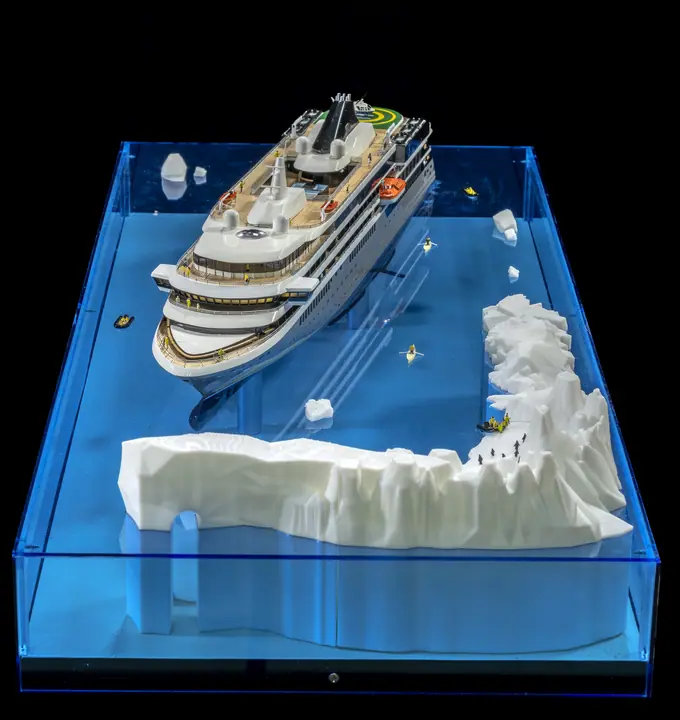 “World Explorer” سفينة رحلات استكشافية قطبية – 1:200 مجسم من إنتاج TNBuilt West, عرض 3